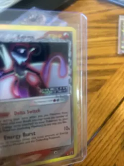 Pokemon TCG Mewtwo Delta Species EX Delta Species 12/113 Reverse Holo - Image 3