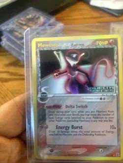 Pokemon TCG Mewtwo Delta Species EX Delta Species 12/113 Reverse Holo - Image 4