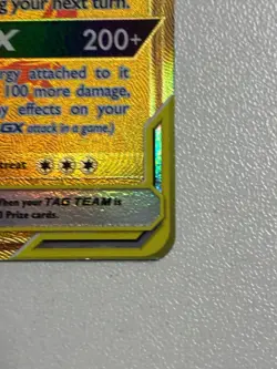 Reshiram & Charizard GX SM247 (TAG TEAM) Holo Pokemon TCG - Near Mint - Image 5