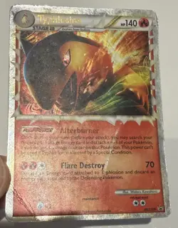 2010 Pokemon Typhlosion Prime #HGSS09 BlackStar Promo Holo HP/DAMAGED (See Desc) - Image 3