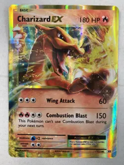 Charizard EX 12/108 XY - Evolutions Ultra Rare Holo Pokemon TCG NM - Image 1