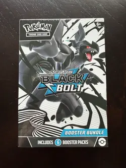 Pokemon TCG: Scarlet & Violet - Black Bolt Booster Bundle NEW FACTORY SEALED - Image 1