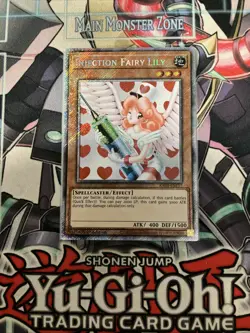 Injection Fairy Lily Platinum Secret Rare RA03-EN117 Yugioh - Image 1