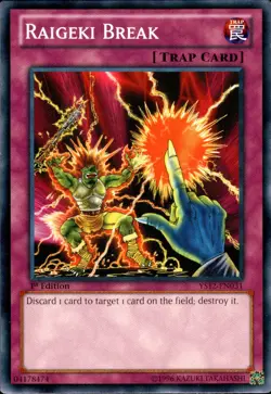 Raigeki Break (YS12-EN031) - Common First ed. Yu-Gi-Oh! - Image 1