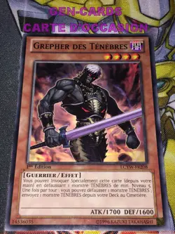 CARTE Yu Gi Oh GREPHER DES TENEBRES LCYW-FR208 1ere edition - Image 1
