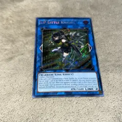 Yu-Gi-Oh! S:P Little Knight Secret Rare RA03-EN049 1st Edition Near Mint - Image 1