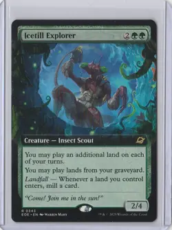 ICETILL EXPLORER MTG Edge Of Eternities (Borderless) Rare Creature Card - Image 1