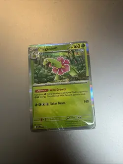Meganium Mega Evolution Stamped Build and Battle Promo Sealed 40 Card Deck - Image 1