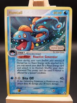 Pokemon Reverse Foil Card - Huntail 18/92 (Ex Legend Maker) - Image 5