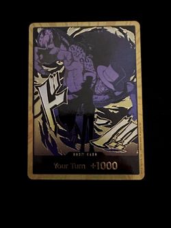 One Piece DON!! CARD Gold ( Rob Lucci) Premium Booster - The Best Volume #2 - Image 1