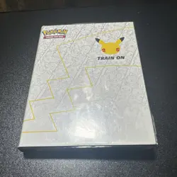 Pokemon 25th Anniversary Collector's Binder & 53 Jumbo Cards Multiple Duplicates - Image 1