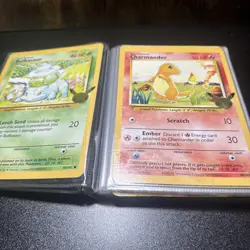 Pokemon 25th Anniversary Collector's Binder & 53 Jumbo Cards Multiple Duplicates - Image 3