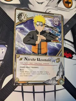 Naruto Uzumaki - 1641 - Ultimate Ninja Storm 3 - Naruto CCG TCG Bandai Card - Image 3
