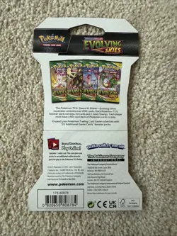 EMPTY Evolving Skies Sleeved Booster Pack Duraludon No Cards Price For ONE Pack - Image 2