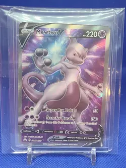Mewtwo V - SWSH229 - Pokemon Promo Sword & Shield Ultra Rare Holo Card NM - Image 1