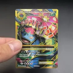 Pokemon XY Evolutions Mega Venusaur EX 100/108 Full Art Card - Image 1