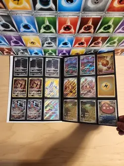 Pokemon Binder Collection Vintage Pokemon Cards Full Arts Dark Jolteon - Image 2