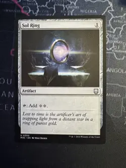 Sol Ring #305 Commander: Modern Horizons 3 Magic The Gathering Card - Image 1