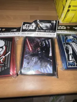 Star Wars weiss schwarz Penny Sleeves Raw Storage Box Card Dividers psa bgs set - Image 3