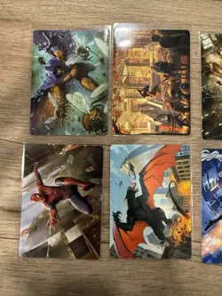 MTG Art Series Marvel’s Spider-Man Art Card LOT No Gold Signed - Image 2