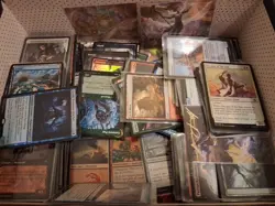 Magic The Gathering Mixed Card Lot Over 150 Cards with Art Rares and Foils - Image 1
