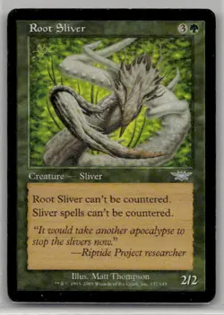 Root Sliver #137 Legions Lightly played W/Tracking - Image 1
