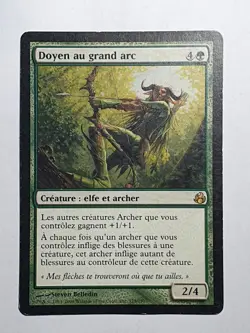 Doyen au grand arc Greatbow Doyen MTG Magic VF played - Image 1