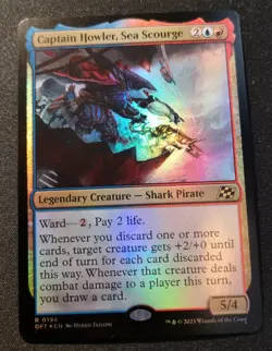Captain Howler, Sea Scourge - Foil - DFT - MTG - NM - EN - 0194 - Image 1