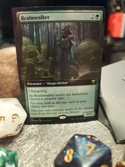 MTG Realmwalker - Extended foil art - Kaldheim #366 - Image 1