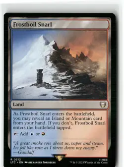 Frostboil Snarl Commander: The Lord of the Rings: Tales of Middle-earth NM - Image 1