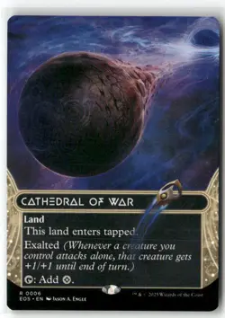 Cathedral of War (0006) (Borderless) Edge of Eternities: Stellar Sights Regular - Image 1