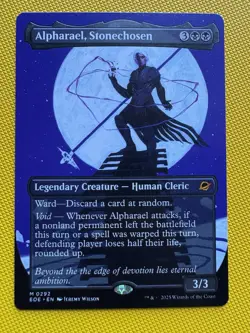 Alpharael, Stonechosen (Borderless) Edge of Eternities Regular - Image 1