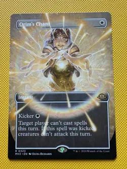 Orim's Chant (Borderless) Modern Horizons 3 Regular - Image 1