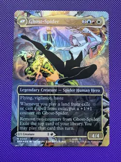 Gwen Stacy (0202) (Borderless) Marvel's Spider-Man Foil - Image 2