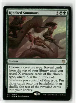 Magic the Gathering Kindred Summons Commander 2017 #32 - Image 1