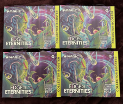 Magic The Gathering Edge Of Eternities | Collector Omega Booster Box X4 - Image 1