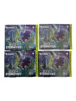 *NEW*Magic The Gathering Edge Of Eternities Collector Omega Booster Box Lot of 4 - Image 2