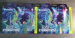 Magic The Gathering Edge Of Eternities EOE Collector Omega Booster Box SET OF 2! - Image 1
