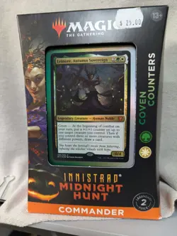 Magic The Gathering Innistrad Midnight Hunt Coven Counters Commander Sealed - Image 1