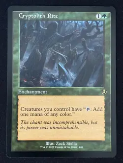 1x MTG Cryptolith Rite (Retro Frame) - Innistrad Remastered (INR) #408 - Magic - Image 1