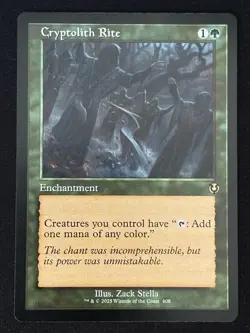 1x MTG Cryptolith Rite (Retro Frame) - Innistrad Remastered (INR) #408 - Magic - Image 3