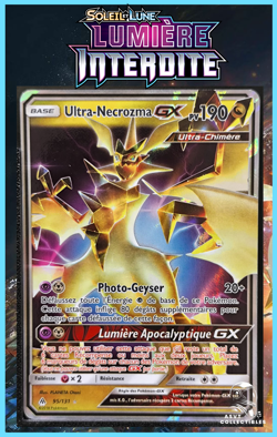 Carte Pokemon Ultra-Necrozma GX 95/131 SL6 Soleil Lune Lumiere Interdite FR - Image 1