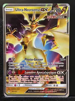 Carte Pokemon Ultra-Necrozma GX 95/131 SL6 Soleil Lune Lumiere Interdite FR - Image 2