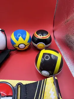Lot of 6 Empty Pokemon Tins Pokeball W/Pokemon 2018 Belt - Free Shipping - Image 2