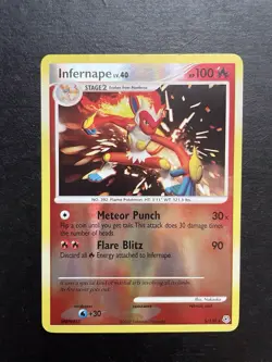 Infernape 5/130 - 2007 Pokemon Diamond and Pearl Holo Pokemon TCG (P600) - Image 1