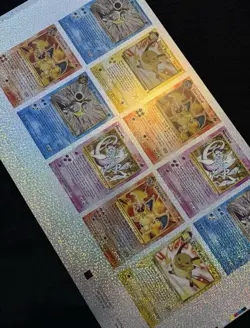 Pokemon Legendary Collection Uncut Sheet (See Description Prior To Bidding) - Image 1