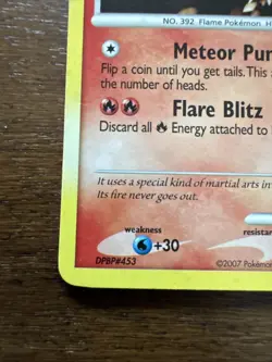 Pokemon Infernape 5/130 Diamond & Pearl Base Set Cosmos Holographic Rare - Image 4
