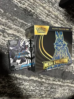 Pokemon TCG Mega Evolution Elite Trainer Box + Black Bolt Booster Bundle Sealed - Image 1
