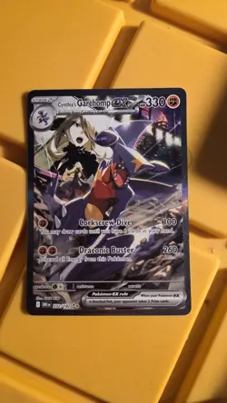 Pokemon TCG Cynthia's Garchomp EX Sir - Image 1