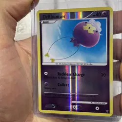 Drifloon 103/147 Supreme Victors Reverse Holo Common LP Pokemon Nintendo 2009 - Image 2